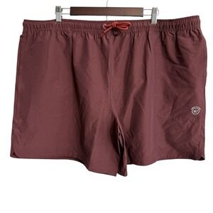 NEW Allbirds Natural Run shorts mens 3XL XXXL burgundy merino‎ wool active hike